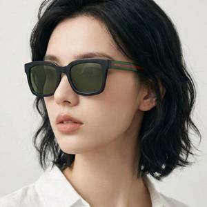 구찌 선글라스 GG0001SN 002 명품 패션 뿔테 스퀘어 삼선 사각