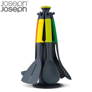 [조셉조셉]엘리베이트 캐러셀 칼라 키친툴 6종 트리 세트