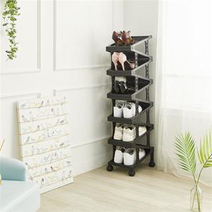 조립식 코너 틈새 신발장 지그재그 11단