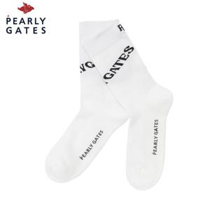 [파리게이츠] 파리게이츠 남성 레터링 포인트 중목 양말 511D3SC042_WH