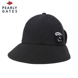 [파리게이츠] 파리게이츠 여성 사이드 크로쉐 뱃지 리본 보닛햇 521D3CP007_BK