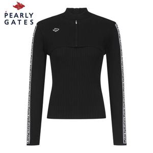 [파리게이츠] [가격 인하] [ONLY BUCKET] 여성 레터링 라인 볼레로 니트 가디건