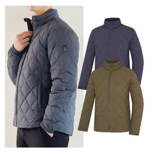 [콜핑]LD18 남성 겨울 다이아퀼팅 덕다운 자켓 아몬(남) KUJ6860M