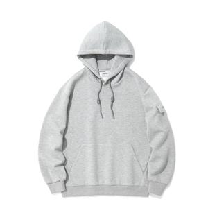 [인터크루]이중지 후드풀오버 M그레이 ITY3TH02AMG