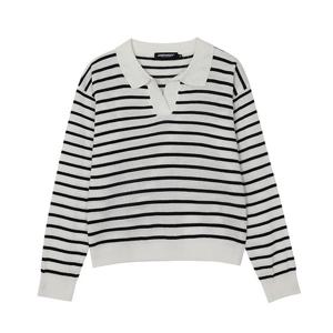 여성) 오픈카라 단가라니트_AN1WSW159-IV