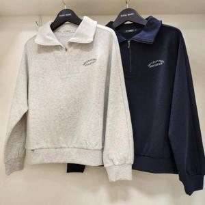 뱅뱅 HC15 뱅뱅 여성 가을 반집업 크롭 맨투맨 CTK173