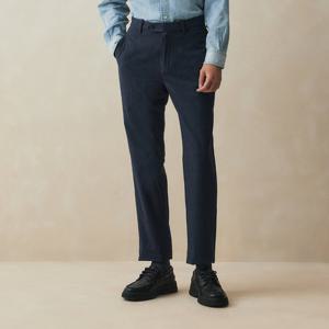 [브룩스브라더스] 레귤러핏 헤링본 플란넬 팬츠 (네이비) (BBPCMF4761QEF)