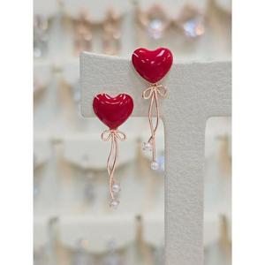 볼라레 세이브존03 볼라레 아마테하트 리본 드롭귀걸이 AGSSS1617A