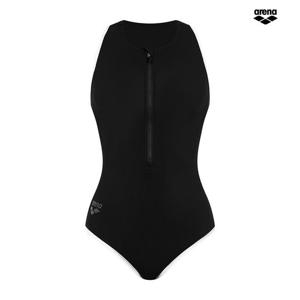 아레나 풀업 선수 원피스 클로즈백 A4FL1CO03 BLK