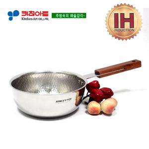 키친아트 멘토(IH)인덕션 통오중 궁중팬18CM