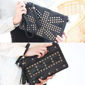 [D8861] 플랑 여자 패션잡화 파우치 클러치백 소가 가 여성 클