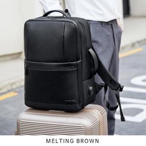 [멜팅브라운] 남자가방 남자대학생백팩 남성가죽가방 F63