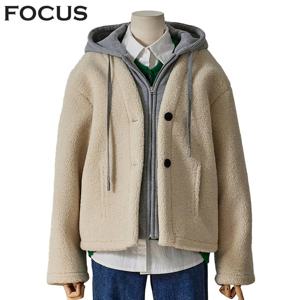 [포커스] 후드배색뽀글이(FW4J3JP3122)