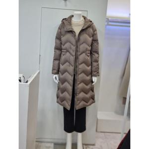 벨리시앙 세이브존04 허리 스트링 후드 롱 구스  HZ4430