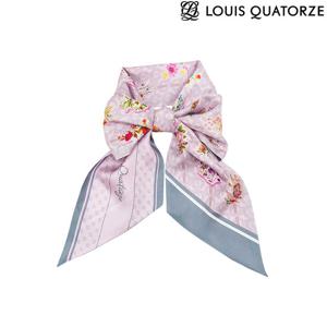 [루이까또즈(스카프)](1DSL717PI) 빅방도 실크 스카프 루이플레쥬빅방도 핑크