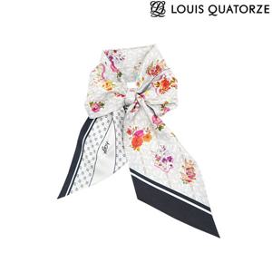 [루이까또즈(스카프)](1DSL717WH) 빅방도 실크 스카프 루이플레쥬빅방도 화이트