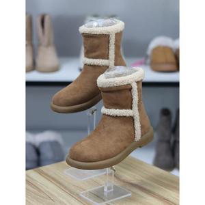 바이로쏘 세이브존06 스웨이드 부클퍼 안감 3cm 앵클부츠 (BY)24F12315AG3