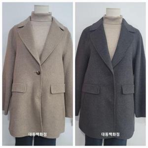 올리비아하슬러 DP01 중힙기장 핸드메이드 코트 OHDWCT901