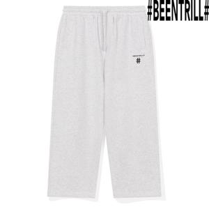 [빈트릴]에센셜 해시태그 로고 스웻 팬츠 BA251TP001