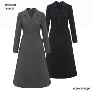 [미니멈]MD 카라넥 플레어 원피스 MD MYDGWO0900_CJ