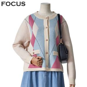 [포커스] 아가일오픈가디건(FS4A7KC0032)