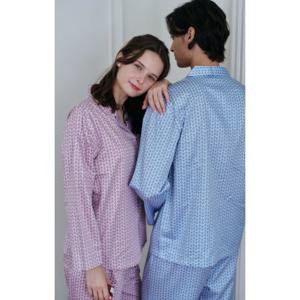 (비너스) 행운을 부르는 부엉이나염 순면 잠옷세트-VPA4512M