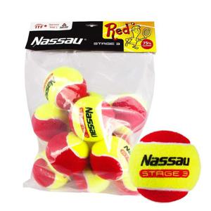 테니스볼 낫소 COOL Ball 테니스공 연습 12p 3color