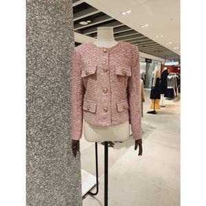 JIGOTT 지고트 [금장 버튼 트위드 자켓] JR3E0JK553