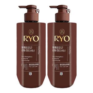 [려]려 흑운 볼륨 앤 모근강화 컨디셔너 592ml x2