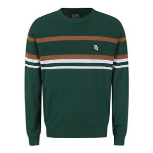 [파리게이츠] (511E1SR303)남성 배색 라인 긴팔 니트