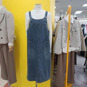 르피타 DP01 레이어드데님 원피스 L255UOP253