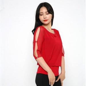 패션] LDT25900 조개티 라틴 상의 재즈 라틴댄스 드레스 시즌