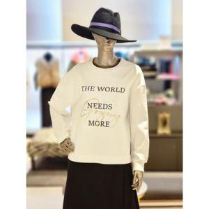 제시뉴욕 세이브존04 레터링 프린트 옆트임 티셔츠 AEM5TZ2120PP