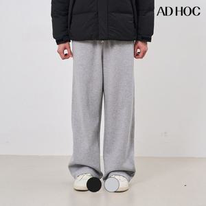 [애드호크]남녀공용 기모쮸리 베이직 와이드 밴딩 팬츠 HABLP80-
