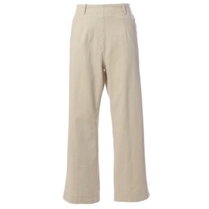 페이지플린  (F5APT008) 뒷 밴딩 스판 일자 면 팬츠