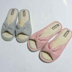 여름 에일린 여성 거실화 스트라이프 실내화