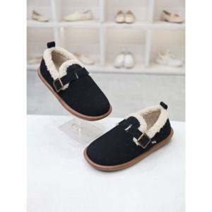 [블리아르]뽀글이 털 안감 여성 겨울 로퍼 2cm BLMD500659_GN