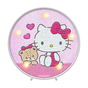 산리오 캐릭터즈 헬로키티 러블리 보석십자수 무드등 BSM-001N