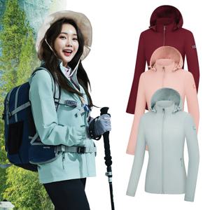 콜핑 네오 여 KUJ6312W 바람막이 후드 스트링 안감 방풍 여성 등산 자켓