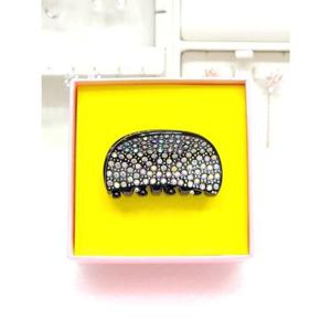 로뎀 세이브존05 프랑스 스와로브스키 스몰 포인트 반달 집게핀1 RDD22070037