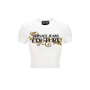 베르사체 반팔 티셔츠 78HAHC05 CJ02C G03 WHTIE GOLD DOM