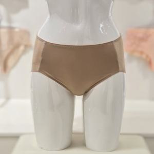 [바바라] 여성 높은 하이웨스트 노라인 삼각 햄팬티 ABP4394H SK