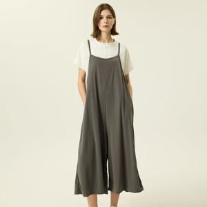 보니스팍스  스판 와이드 롱 점프수트 (XP3OP011M0)