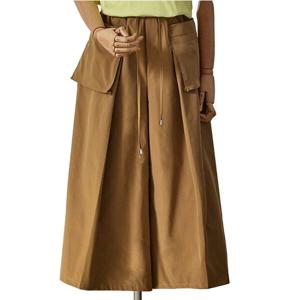 [포커스]허리배색 아웃포켓 와이드팬츠 (FM5C3PT3107)