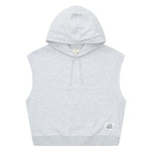 [에꼴리에]여아 백프린트 후드 베스트 23O0154_GY