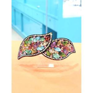 로뎀 세이브존05 프랑스 스와로브스키 나뭇잎 자동핀(멀티)1 RDB24030091