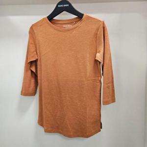 뱅뱅 HC07 봄 여성 무지 7부 면 티셔츠 NTL261