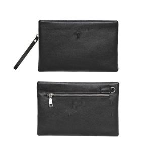 남성 남자 정장 소가죽 소형 블랙 손가방 클러치백