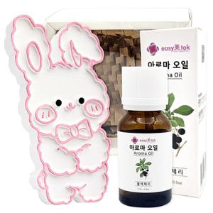 바오밥 석고 차량용 방향제 토끼 곰 캐릭터 커플템 귀여운 여친