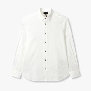 [엠포리오 아르마니][공식] EMPORIO ARMANI 남성 리피트 로고 코튼 셔츠 A515104024-I